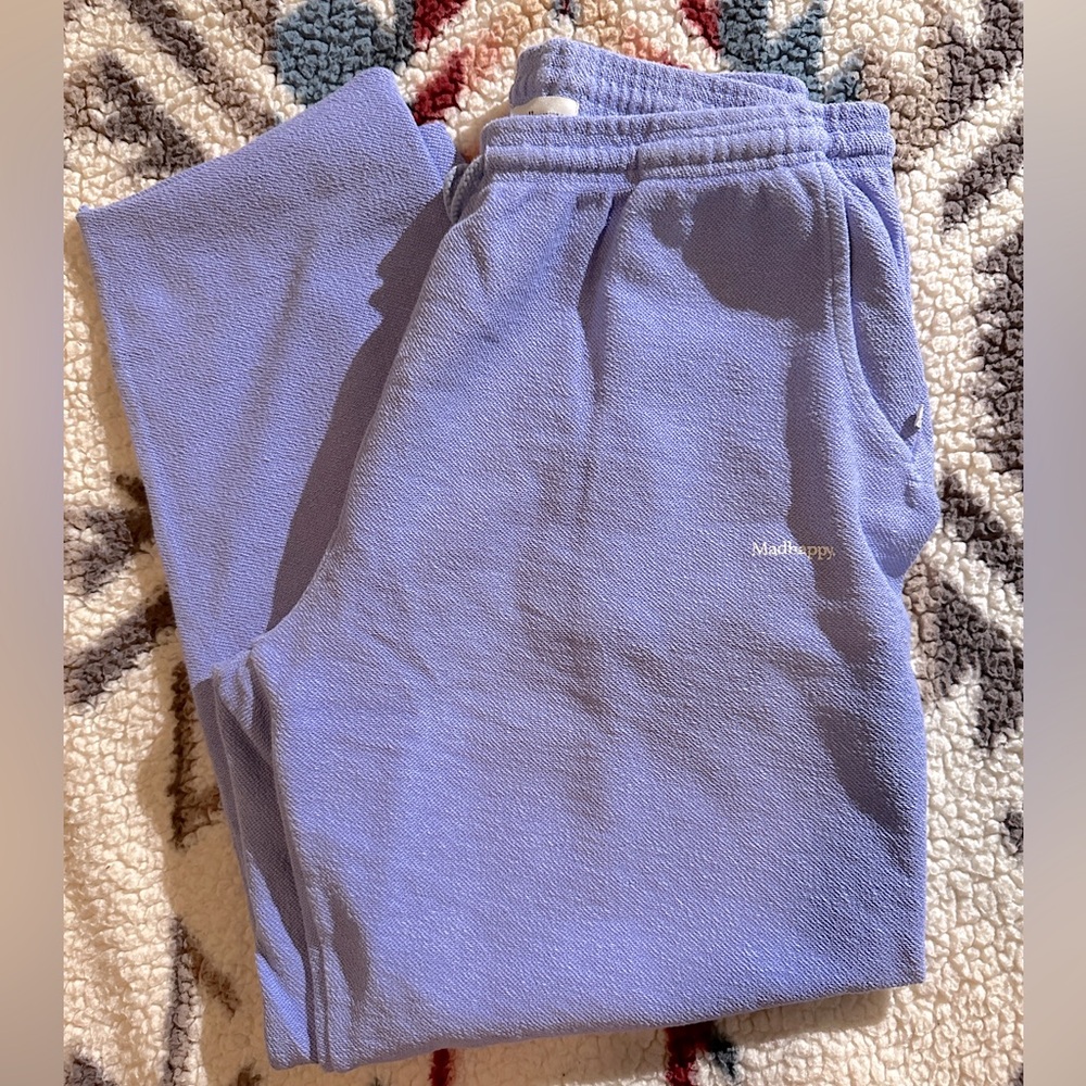 Madhappy French Terry Sweatpants Purple XL New